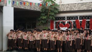 Foto Upacara Hari Pramuka